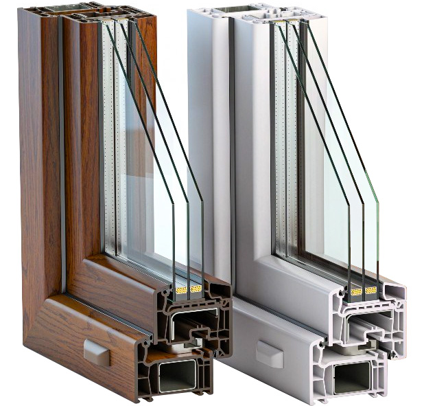 Ламинированные окна