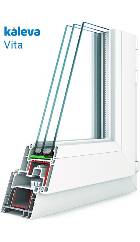 Оконный профиль Калева Вита (Kaleva Vita)